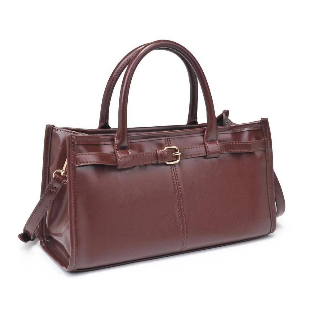 NEW URBAN EXPRESSIONS women's joanna crossbody bag in chocolate
